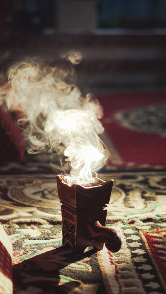Bakhoor Burning | Jannah Ouds
